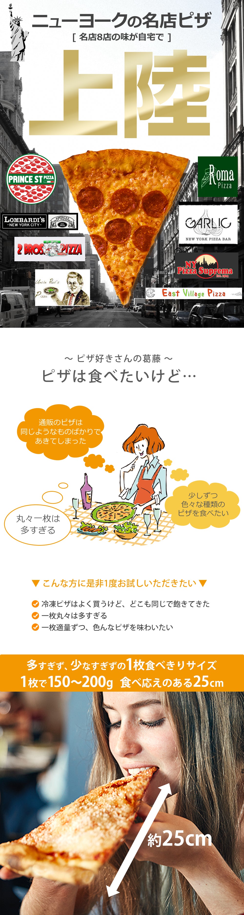 【神戸ポークBBQ】ニューヨークピザ 1枚ずつ個別真空冷凍済み